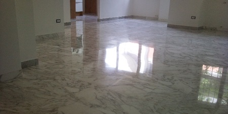 levigatura lucidatura pavimenti marmo statuario