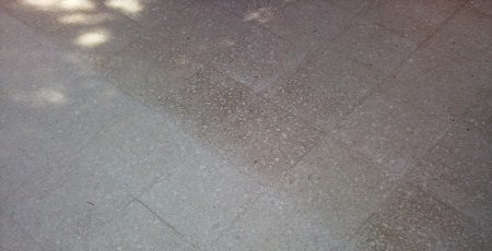 arrotatura pulizia di pavimenti in terrazzo