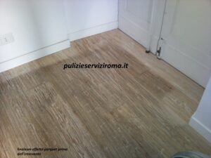 sgrassaggio linoleum roma