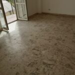 PAVIMENTO IN PALLADIANA DI MARMO USURATO PRIMA DEL TRATTAMENTO
