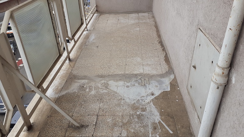 Rigenerazione pavimenti balconi terrazzi