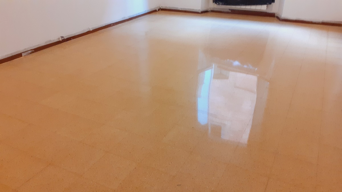 lucidatura cristallizzazione marmetta cementina - La Familiare