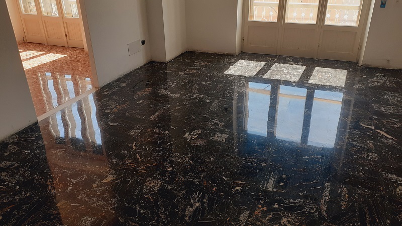 Trattamento pavimenti marmo