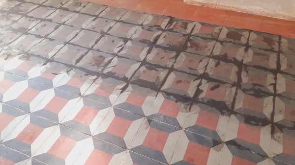 stuccatura consolidante su cementine antiche